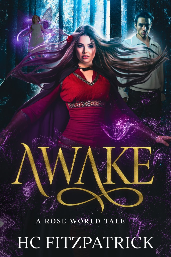 Awake: A Rose World Tale, cover.